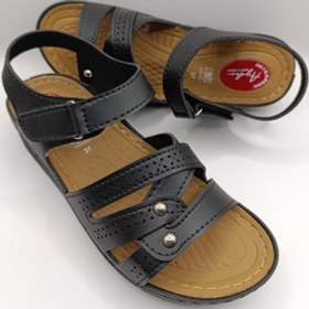 Resim Günlük Kadın Cırt Bantlı Sandalet Yumuşak Rahat Ortopedik Çok Renkli 