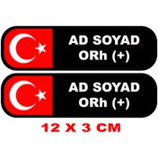 Resim shop TUĞRA isme özel kan grubu sticker lütfen sipariş vermeden önce bilgilerinizi yazınız 