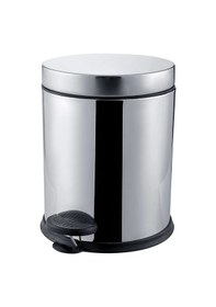 Resim 3 Lt.pedallı Krom Çöp Kovası Krom 