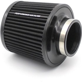 Resim Xh-un077-079 Araba Yüksek Akışlı Soğuk Koni Motor Hava Emme Filtresi, Boyut: 76mm Yeşil 