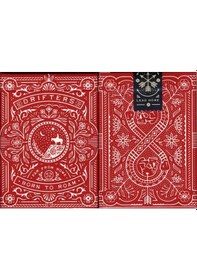 Resim Bicycle Drifters Red Oyun Kağıdı Limited Edition Uspcc Koleksiyonluk İskambil Kartları Destesi 