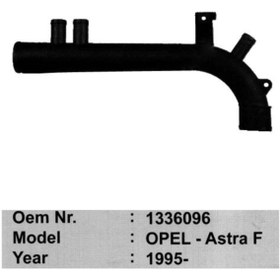 Resim Genel Markalar Autoparct Auto T901336096 Su Tevzi Borusu Astra F 95 Opel 