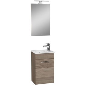 Resim VitrA Mia 75064 Banyo Dolabı Seti, Kapaklı, 40 Cm, Cordoba 