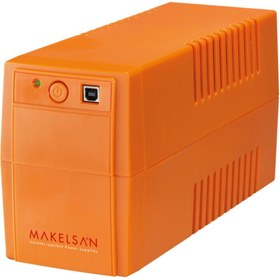 Resim Makelsan Lion 850 Va Line Interactive Ups 1 9ah Akü / 