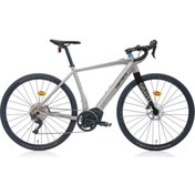 Resim Carraro Gravel Ge 5.0 Elektrikli Bisiklet 28" 11-V Hd Mat Gümüş Bisiklet 58 kadro 