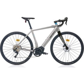 Resim Carraro Gravel Ge 5.0 Elektrikli Bisiklet 28" 11-V Hd Mat Gümüş Bisiklet 58 kadro 