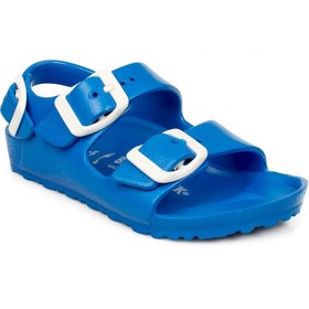 Resim Birkenstock Milano Eva Mavi Kız Çocuk Sandalet 