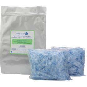 Resim Marispacks 1 G x 500 Adet Silikajel Nem Alıcı Paket (Aihua Paper, Aluminyum Doypack Ambalajda) 