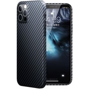 Resim Benks Apple iPhone 12 Pro Kılıf Karbon Desenli Benks Aramid Kapak 