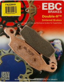 Resim 1996-99 Kawasaki Vn 1500 Classic Ön Fren Balatası Sol Ebc Fa229Hh 
