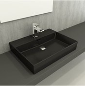 Resim Bocchi Milano Lavabo 60 Cm Mat Siyah 1376-004-0126 