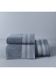 Resim Taç Butik Doğu Ekspresi Pamuk Yüz Havlusu Mavi 50x85 000000001500223880 Mavi 