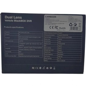 Resim Araç Kamerası - 1296P 2k Video Kaydı 3 Inç Ekranlı Wifi App Control Gece Görüşü Geri Görüş Kamerası 