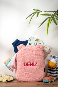 Resim [İSTEDİĞİNİZ İSMİ NAKIŞLA YAZIYORUZ] - Teddy-Peluş Pembe 0-8 Yaş - Kreş, Anaokulu Çocuk Sırt Çantası TYC794F21242BE26011, one size 