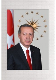 Resim Recep Tayyip Erdoğan Kanvas Tablo 50 x 70 