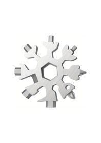 Resim Xuweiwei Gümüş 18'li Çok Amaçlı Kar Tanesi Çakı Seti Vida Anahtarı Hediyelik Gümüşi 