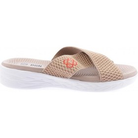 Resim Dgn 101-23y Kadin Çapraz Bantli Terlik 101-2265-R0152 Bej 