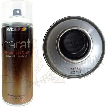 Motip Carat Şeffaf Parlak Vernik Sprey 400 ML
