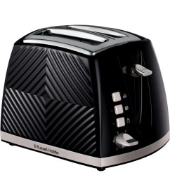 Resim Russell Hobbs 26390-56/RH Groove 2 Dilim Ekmek Kızartma Makinesi - Siyah 