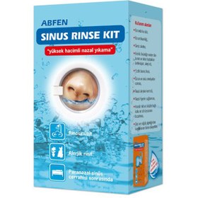 Resim Abfen Sinus Rinse Kit Nazal Yıkama 25 Adet 