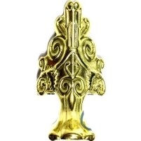 Resim Melek Store Lükens Sandık Ayağı, Kutu Ayak 4 cm - Sarı, 50 Adet 