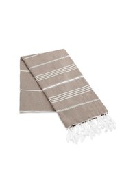 Resim Summer Wind Soft %100 Pamuk Peştemal 100x180 Cm Kahve Çok Renkli 