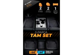 Resim Land Rover Defender 2008 Model Aron 4d Havuzlu Siyah Paspas 