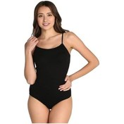 Resim Kadın Siyah Ip Askılı Çıtçıtlı Body 3'lü 001 