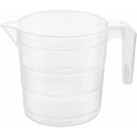 Resim HOME MOOD Lüx Plastik Tetris Şeffaf Maşrapa - 1,65 Lt 