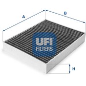 Resim UFI 54.312.00 | Polen Filtresi E2980lc / Lak855 (Karbonlu) 