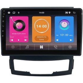 Resim Carvocal Ssangyong Korando Android Multimedya Sistemi (2010-2012) Uyumlu CRV-4502XAA 