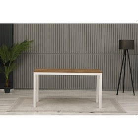 Resim Arpelia Yemek Masası 140 x 70 x 75 CM Beyaz - Richmond 