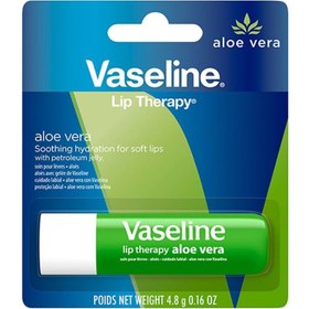 Resim Vaseline Lip Therapy Dudak Bakım Kremi Aloe Vera 4.8 gr 