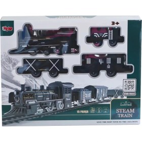 Resim MCM Group FF-1603C-4C Sesli ve Işıklı Buharlı Tren Oyun Seti 