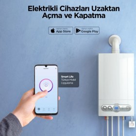 Resim mojue by ttec SP01 16A Akım Korumalı WiFi Akıllı Priz 