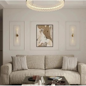 Resim Decogold Decozza Dekoratif Boyanabilir 4 cm Hazır Kesimli Duvar Çıtası 