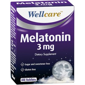 Resim Wellcare Melatonin 3 mg 60 Tablet 