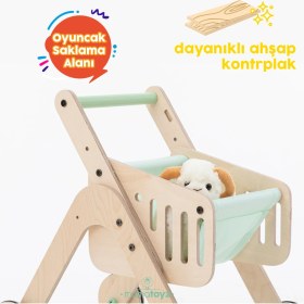 Resim Mamatoyz Trio Shopper | Yürüteç - Oyuncak Avm Arabası 