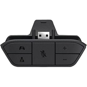 Resim Stereo Kulaklık Adaptörü, Xbox One/One S/X/Elite 1/Elite2/Series X | S Denetleyici Ses Dengesi Oyunu Ses ve Sesli Sohbet için Ses Mikrofon Kulaklık Dönüştürücü 