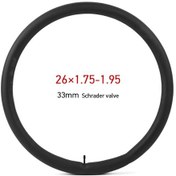 Resim Bisiklet Lastiği Bisiklet İç Lastiği Dağ Bisikleti Yol Bisikleti Lastiği Schrader / Presta Valf Bisiklet İç Lastiği 700c / 26'' / 16'' Çok Renkli 