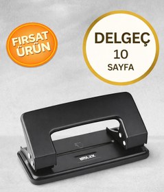 Resim ANI OFİS KIRTASİYE A K Ofis Delgeci - 10 Sayfa Delme Kapasitesi / Kapasiteli, Kaymaz Taban, Dayanıklı Gövde,Ergonomik 