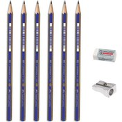 Resim Faber-Castell Goldfaber Dereceli Kalem Çizim Seti 