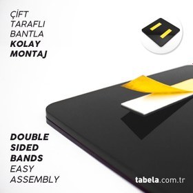 Resim Erkek Soyunma Odası Levhası - Gümüş / 12x24 cm 