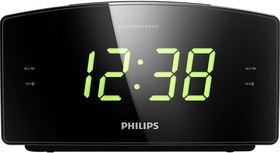 Resim Philips Büyük Ekranlı Çift Alarm Saatli Radyo 