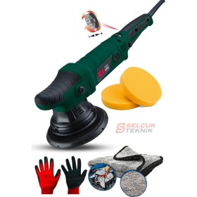 Resim Normadia 720W Profesyonel Orbital Polisaj Makinesi, Yedek Kömür Hediye 