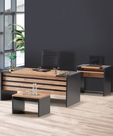 Resim Trio Ofis ve Büro Yönetici Makam Takımı 