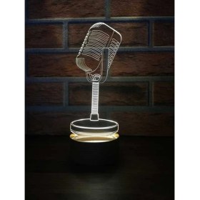 Resim By Lamp 3 Boyutlu Mikrofon Lamba | ByLamp 