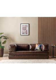 Resim Good Night Legom Klass Deri Koltuk Acı Kahve 