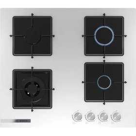 Resim Bosch PNH6C2O12O Serie 2 Gazlı Ocak 60 CM Sert Cam Ocak 