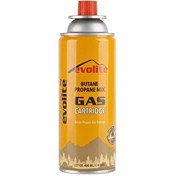 Resim Evolite Butane Propane Valfli 227 GR Gaz Ocak Kartuşu 